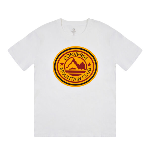 Áo Converse Mountain Club Patch T Shirt - White