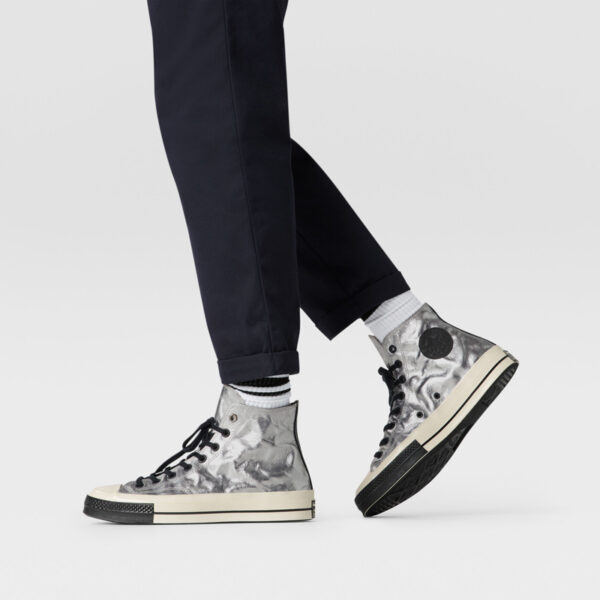 Giày Converse Chuck Taylor All Star 1970s Flight School Leather Silver - Hi