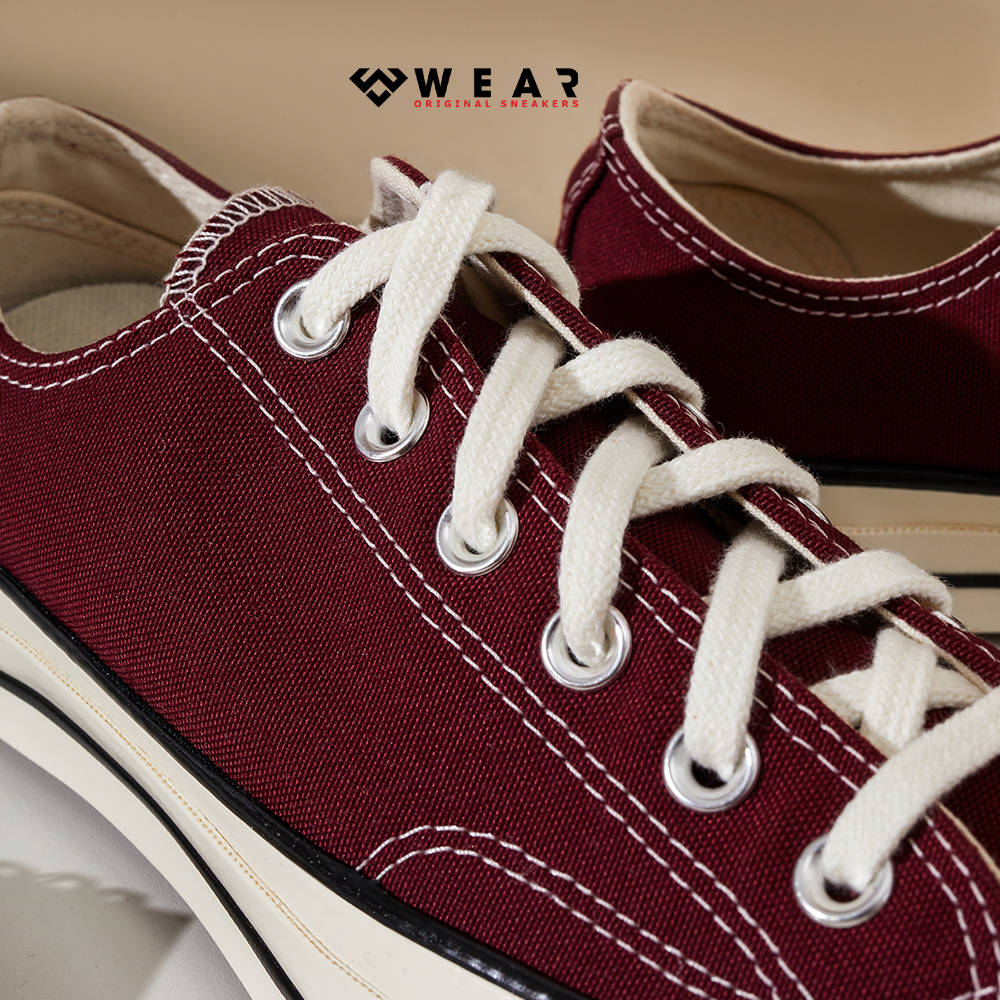 Giày Converse Chuck 70 Vintage Canvas Deep Bordeaux 1 Giày Converse Chuck 70 Vintage Canvas Deep Bordeaux