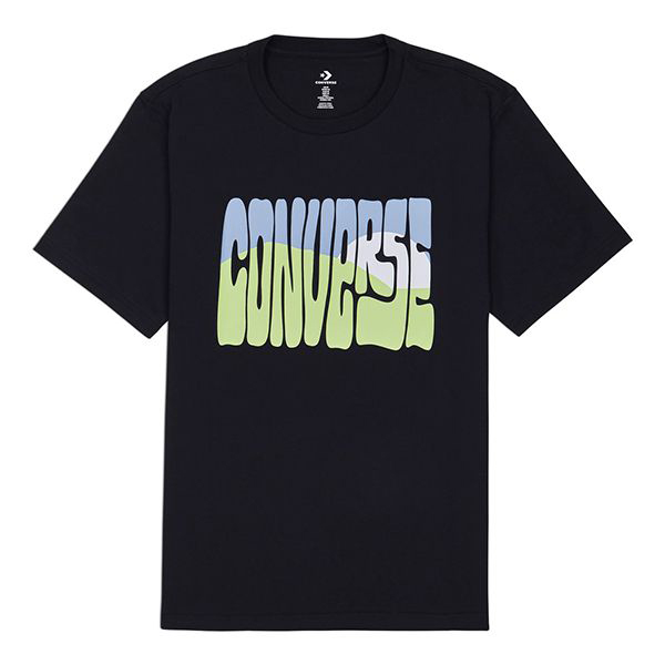 Áo Converse Rising Sun Graphic Tee - Black