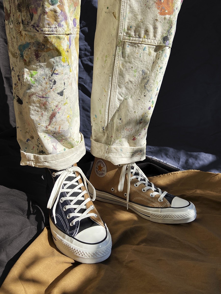 Sự hòa phối đỉnh cao trên những mẫu giày Converse x Carhartt WIP