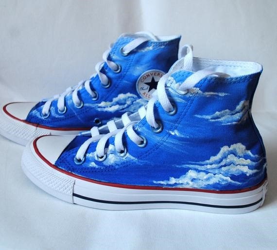 Những lý do khiến bạn bị thu phục bởi giày Converse xanh da trời