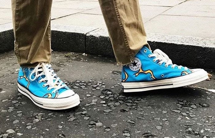 Những lý do khiến bạn bị thu phục bởi giày Converse xanh da trời