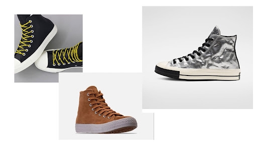 Những mẫu giày Converse da cổ cao đẹp không thể bỏ qua tại Wearx