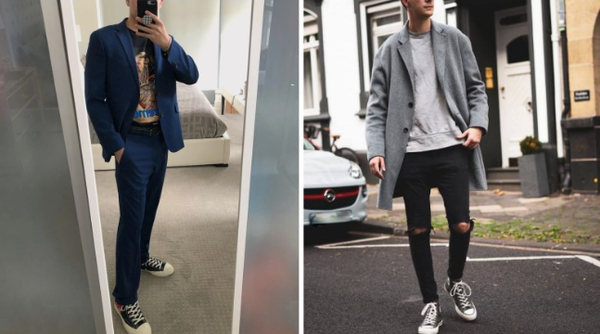 Phối quần áo với giày Converse chuẩn phái mạnh, không nên bỏ qua