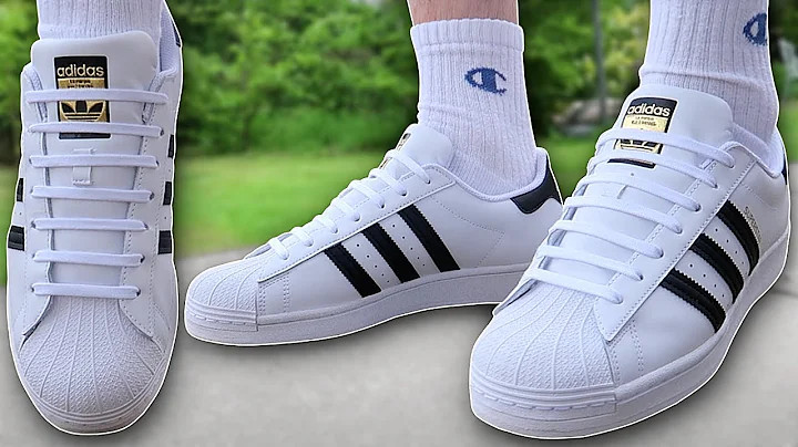 Cách buộc dây giày thể thao Adidas kiểu Straight Bar