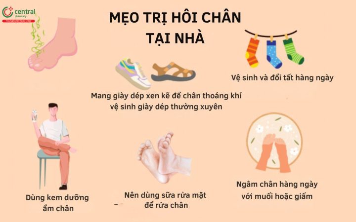 Cách Trị Hôi Chân Khi Đi Giày Nhiều Hiệu Quả Nhất