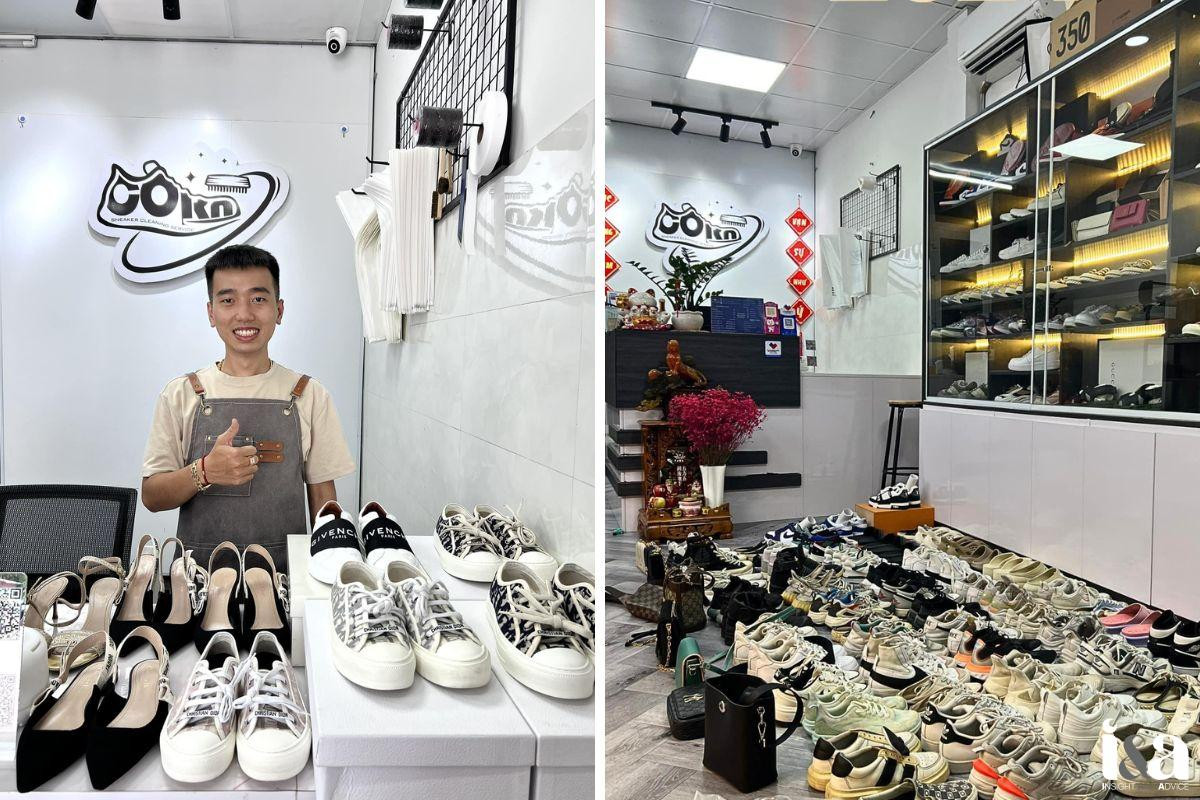 Cửa hàng chuyên nghiệp chăm sóc giày tại Thủ Đức