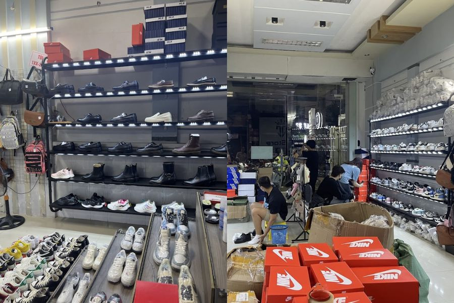 Cửa hàng giày sneaker DC Store tại Cần Thơ