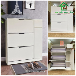 Giải pháp lưu trữ giày dép gọn gàng cho gia đình