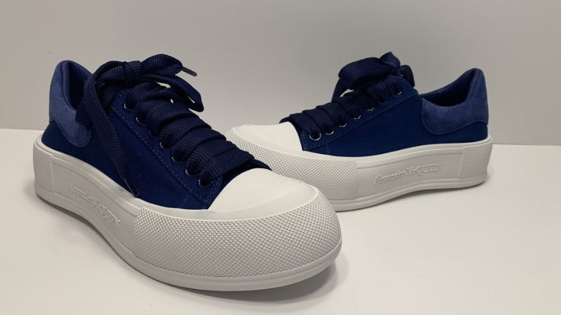 Giày Alexander McQueen Deck Plimsoll Lace Up thanh lịch và cao cấp