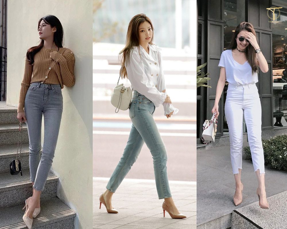 Giày cao gót thanh lịch dành cho nữ khi chụp kỷ yếu