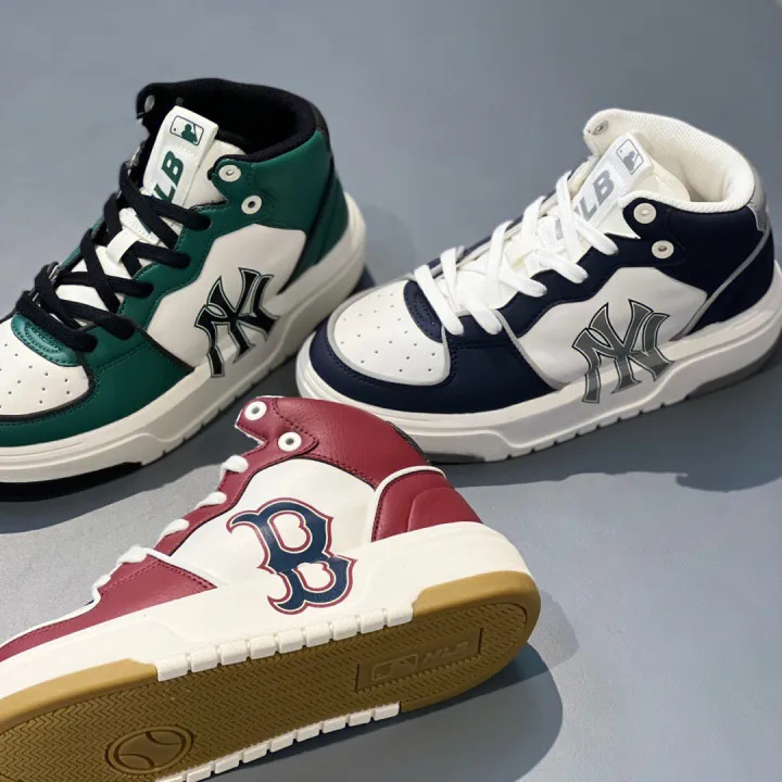 Giày đôi nam nữ MLB High Top Couple Shoes cá tính