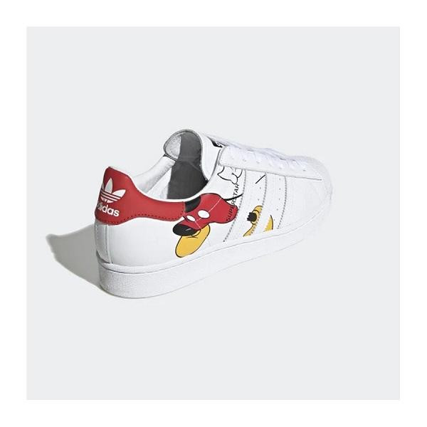 Giày độn đế nữ Adidas Superstar Mickey Mouse Shoes, thiết kế độc đáo và trẻ trung
