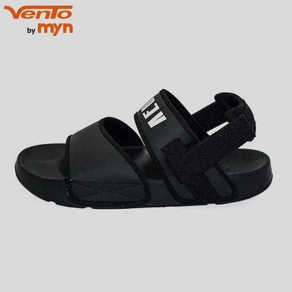 Giày sandal nữ cá tính FL17 quai ngang bản to màu xanh