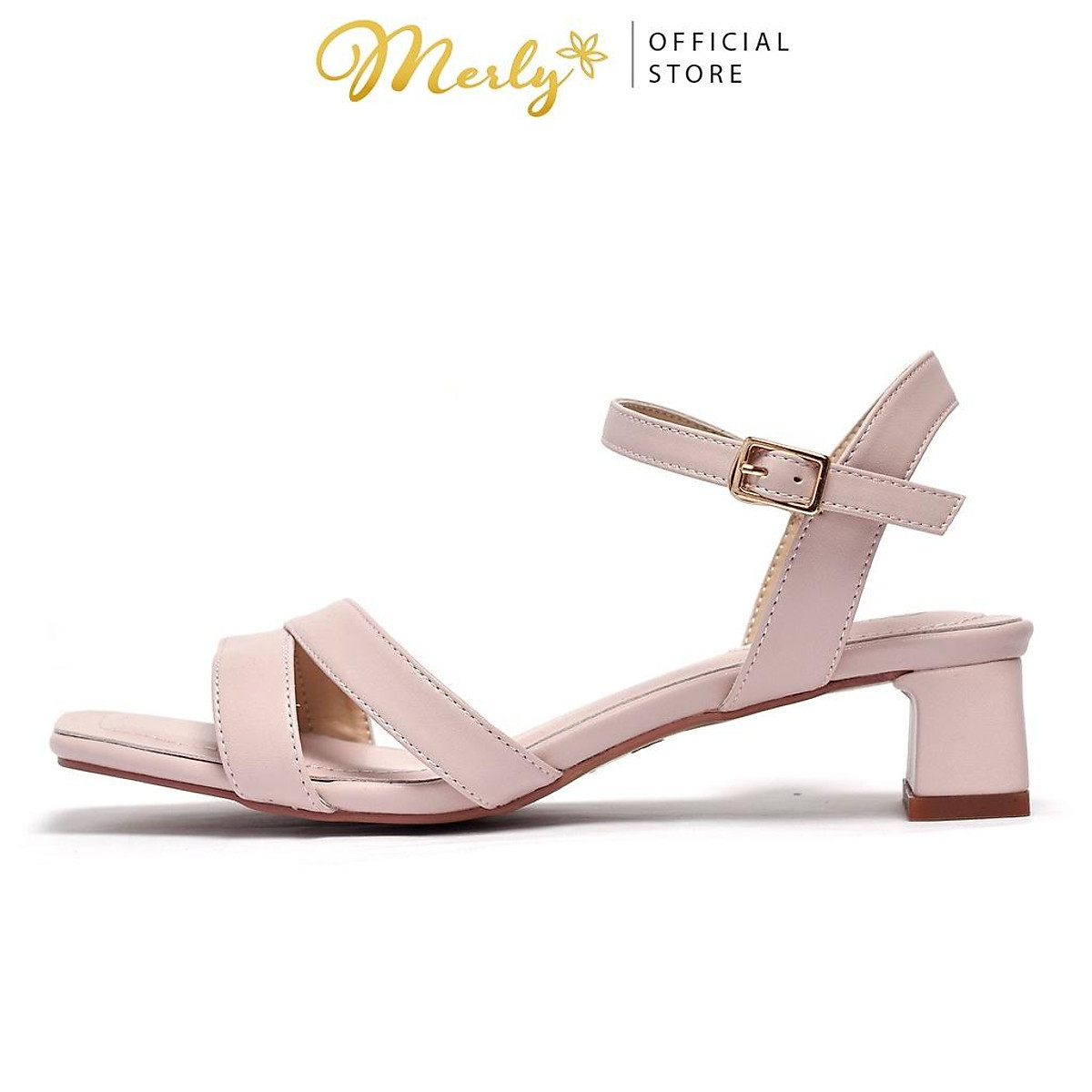 Giày sandal nữ Merlyshoes đế bệt