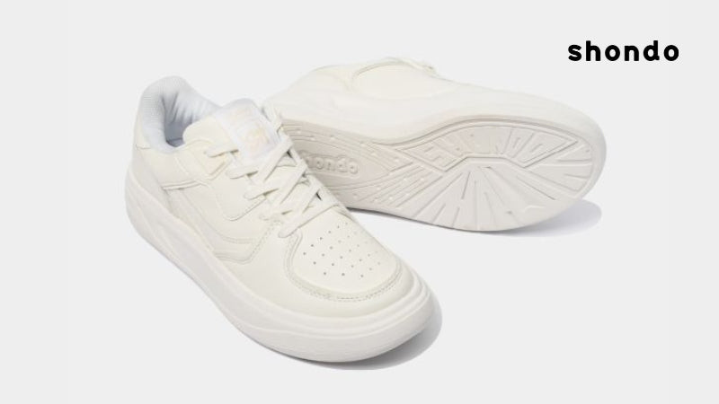 Giày sneaker tăng chiều cao nam Class 2 full trắng