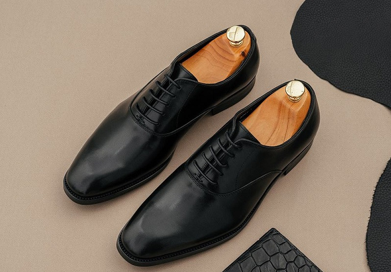 Giày tây nam hàng hiệu Oxford chất liệu da bò bền bỉ