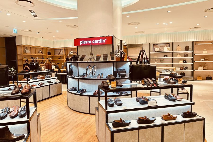 Giày tây nam Pierre Cardin với thiết kế sang trọng và chất liệu da thật