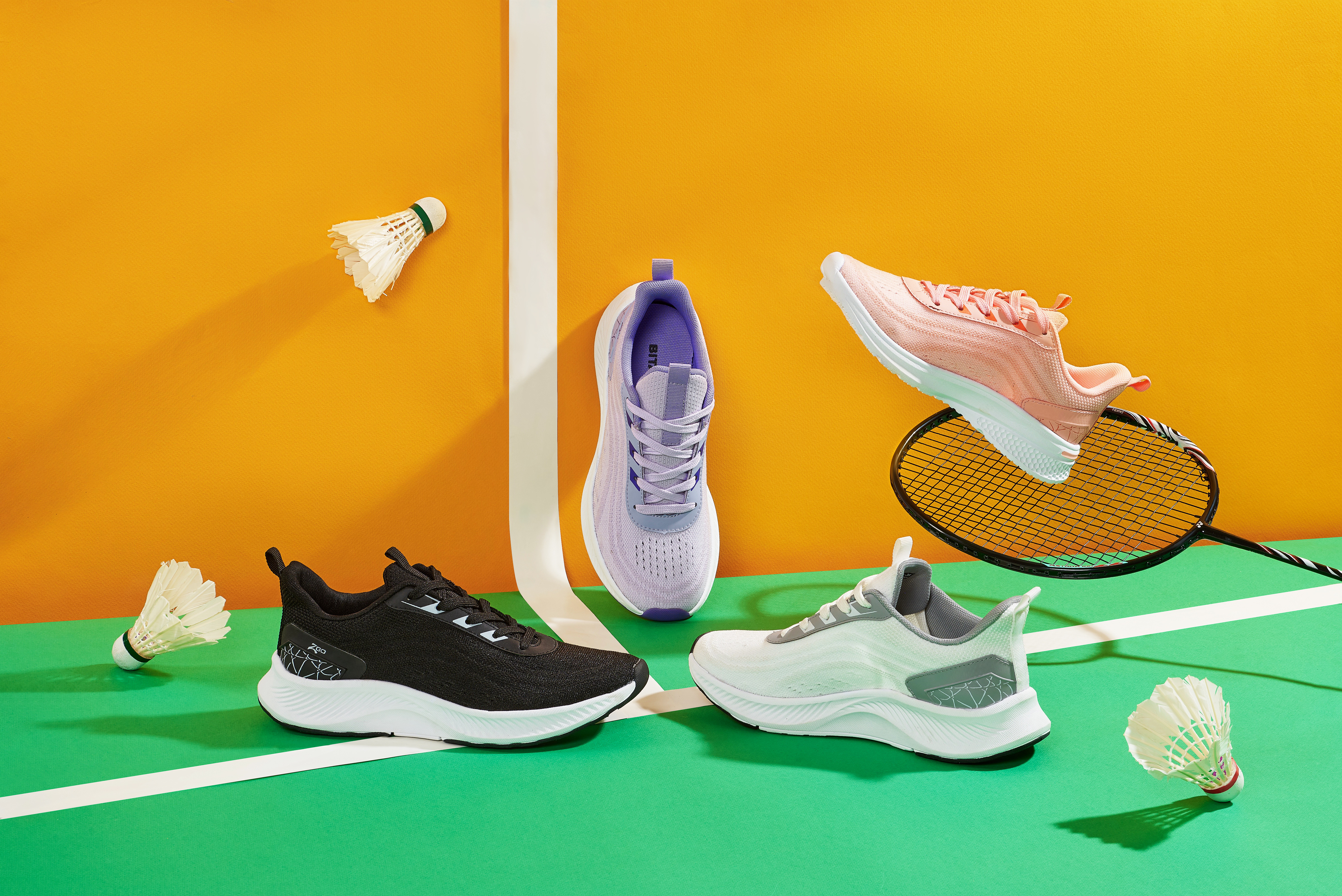 giay the thao nu cao cap mau den