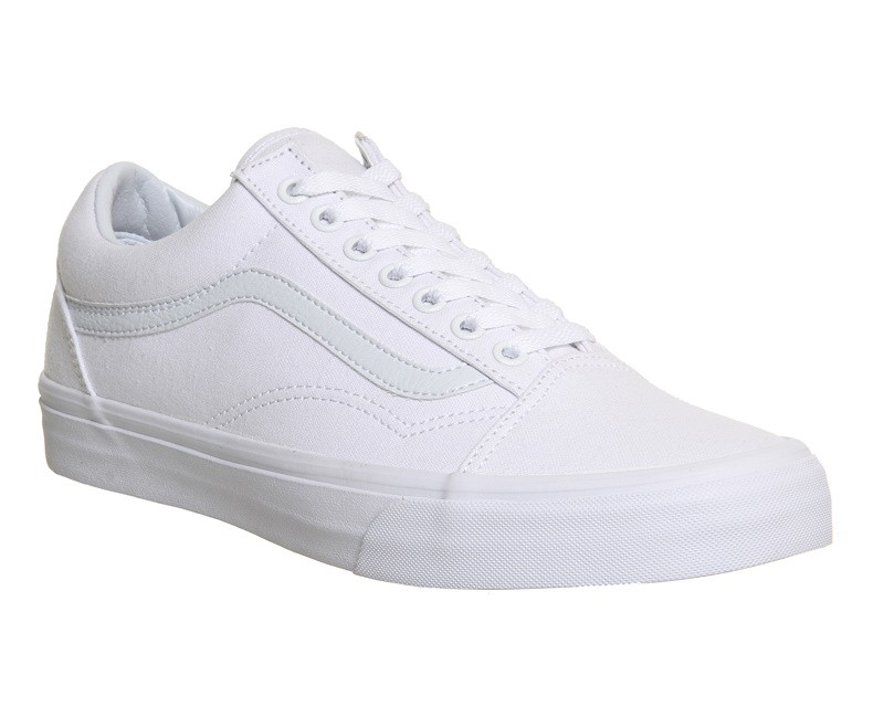 Giày Vans Old Skool trắng nam đẹp năng động