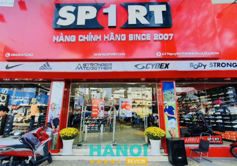 Hệ thống siêu thị Sport1 với các dòng giày sneaker từ thương hiệu lớn