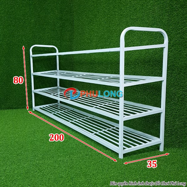 kệ giày dép bằng sắt nhiều tầng tối ưu diện tích