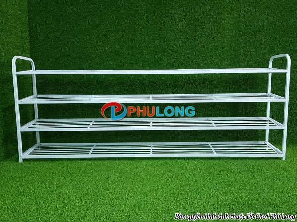 mẫu kệ giày dép bằng sắt sơn tĩnh điện bền đẹp