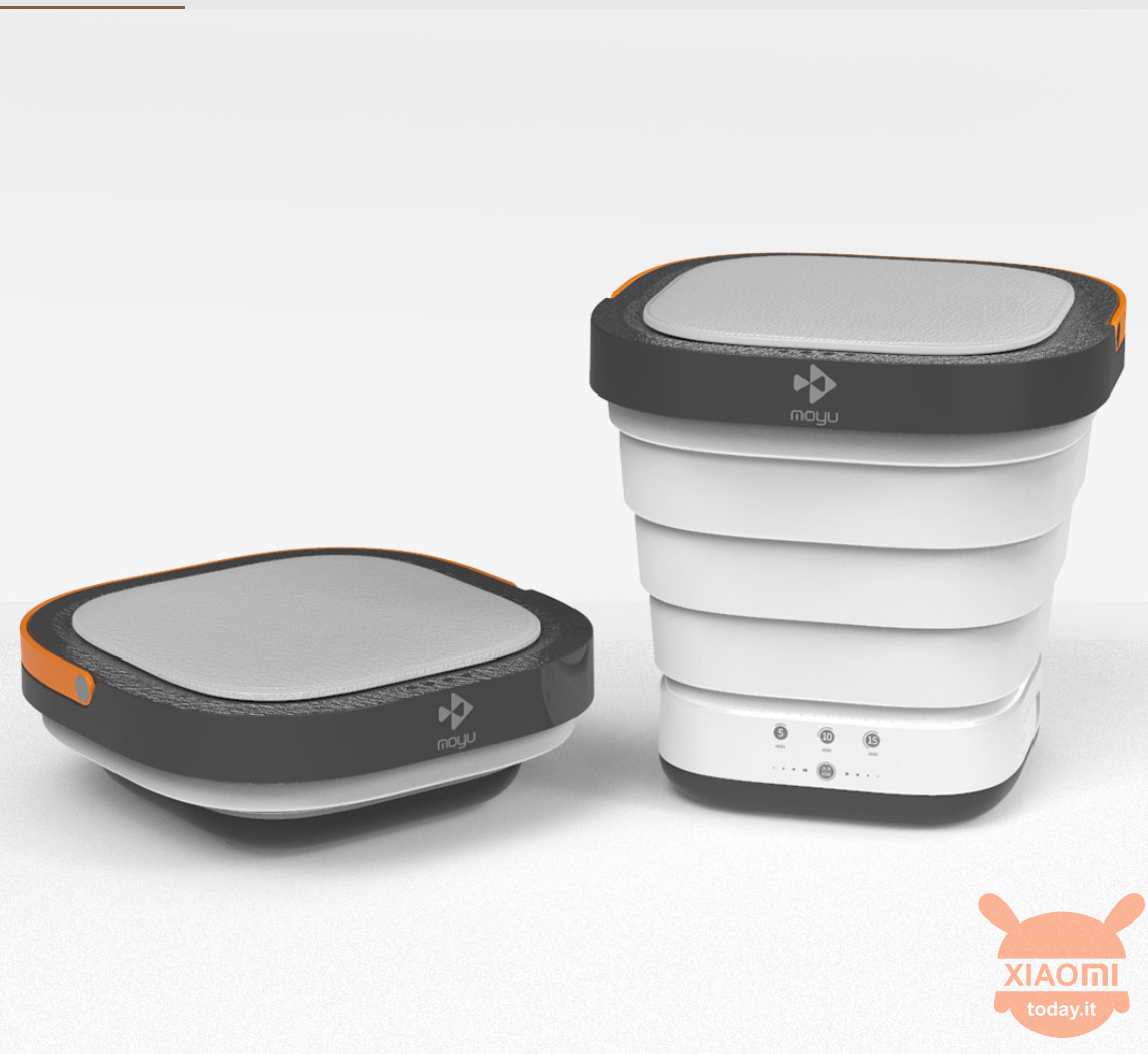 Mẫu máy giặt giày dép Xiaomi Youpin trang bị bàn chải xoay 360 độ.