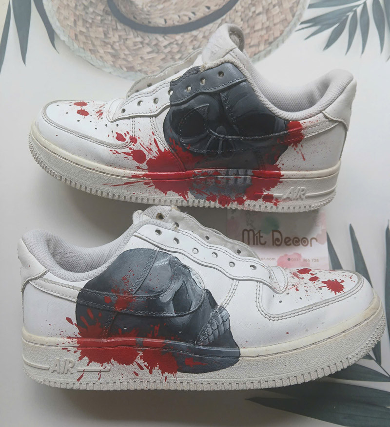 nhan custom giay