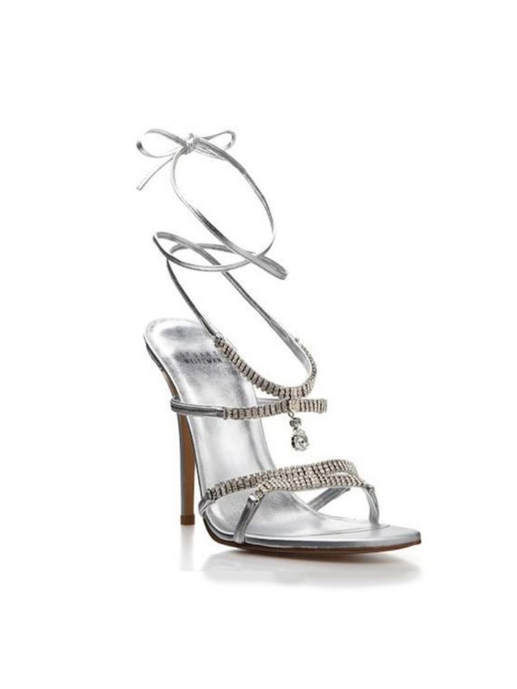 Stuart Weitzman Platinum Guild Stilettos