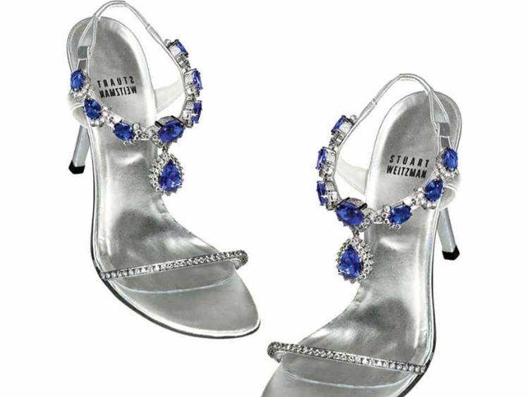 Stuart Weitzman Tanzanite Heels