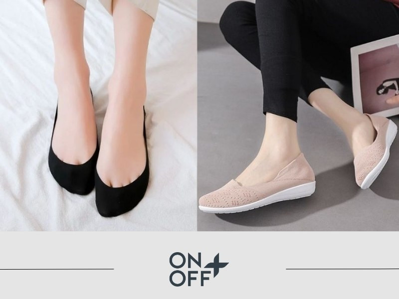 Phối giày loafer với tất lưới nữ tạo vẻ trẻ trung và tinh tế