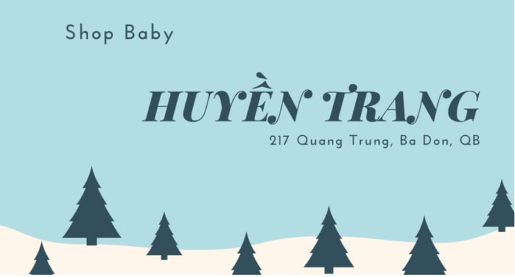 Shop Baby Huyền Trang cung cấp giày dép trẻ em an toàn và phụ kiện đáng yêu tại Ba Đồn