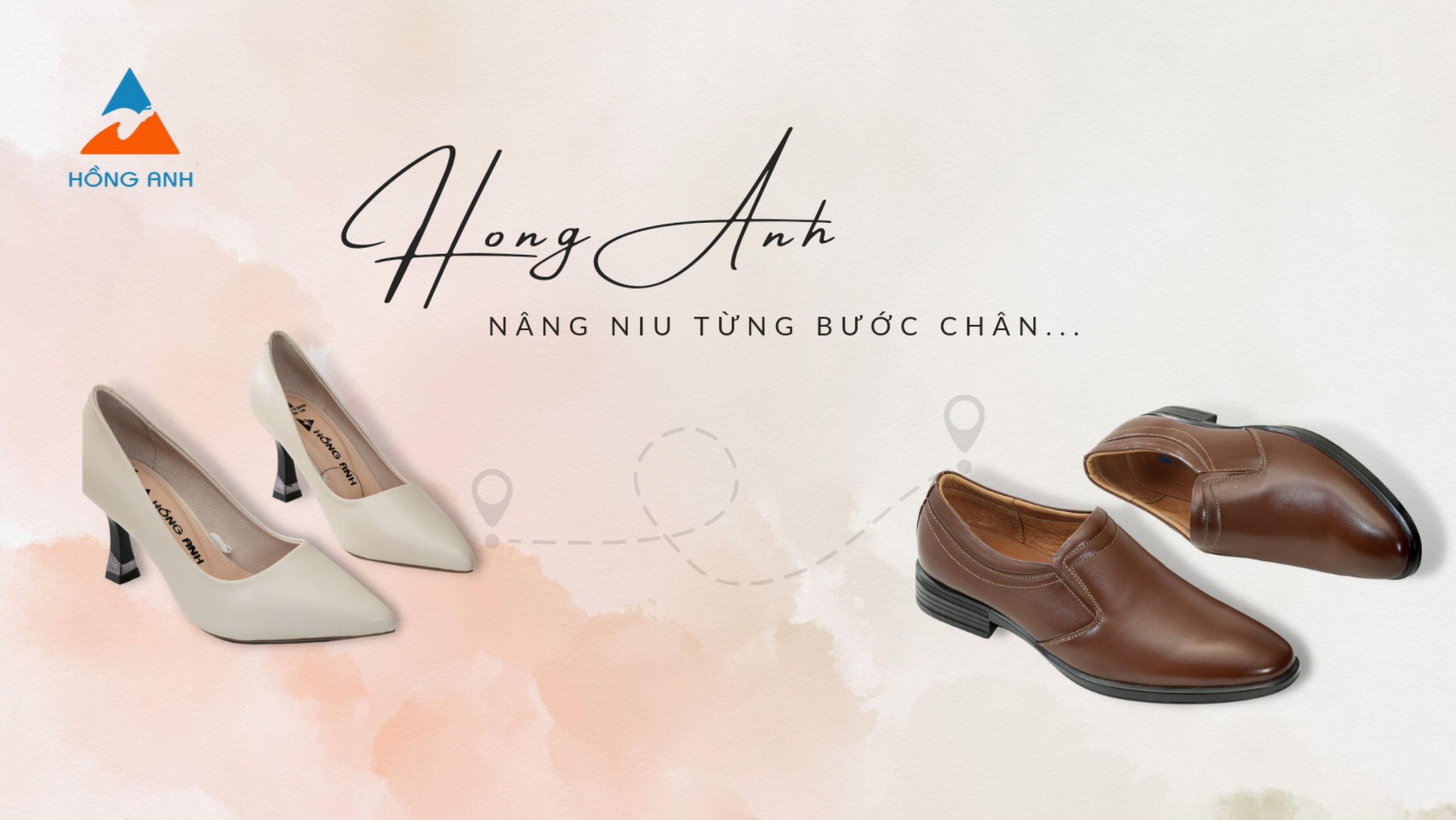 sneaker hồng hạnh tinh tế
