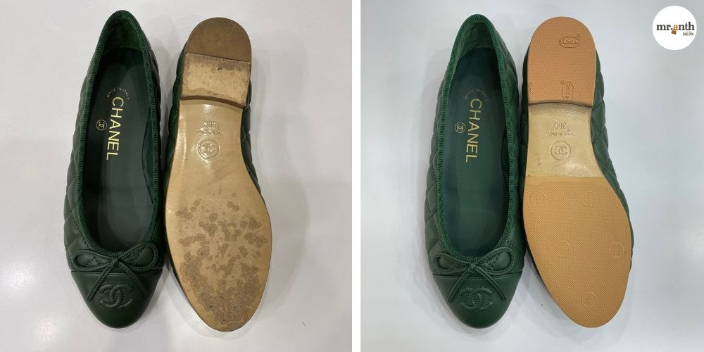Tiệm sửa giày dép gần đây chuyên nghiệp phục hồi đế giày