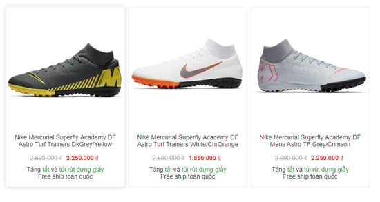 Shop giÃ y Ä‘Ã¡ bÃ³ng Nike chÃ­nh hÃ£ng táº¡i HÃ  Ná»™i