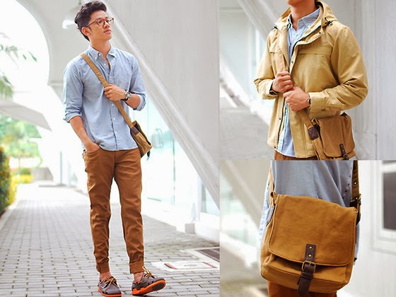 Giày thể thao nam mix đồ cực chất với quần kaki tạo phong cách cá tính
