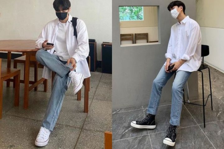 Áo Sơ Mi Quần Jean Nam Mang Giày Gì? Hướng Dẫn Phối Đồ Chuẩn