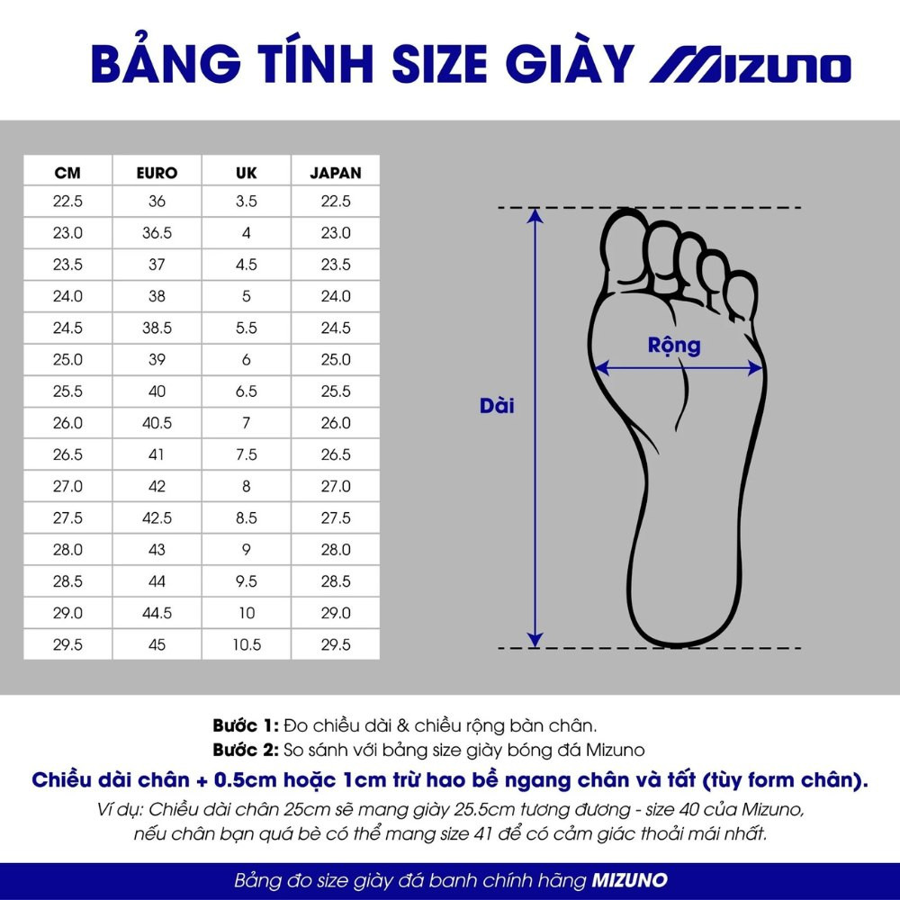 Giày Đá Bóng Sân Cỏ Tự Nhiên Mizuno Monarcida Neo III Select