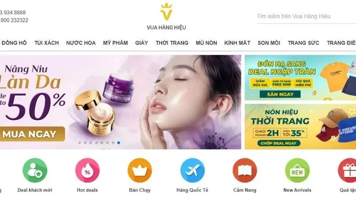 4. Vua Hàng Hiệu – Web bán giày sneaker 100% authentics 4. Vua Hàng Hiệu – Web bán giày sneaker 100% authentics