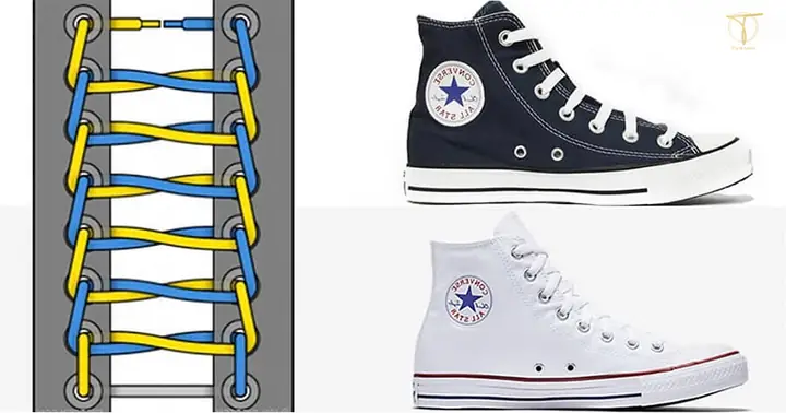 Cách Buộc Dây Giày Converse 6 Lỗ Giấu Dây Đẹp Và Tinh Tế Cách Buộc Dây Giày Converse 6 Lỗ Giấu Dây Đẹp Và Tinh Tế