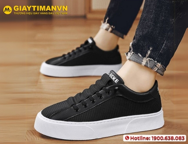 Cách buộc dây giày thể thao giấu dây