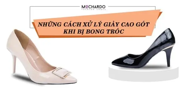 Hướng dẫn chi tiết cách khắc phục giày cao gót bị bong gót