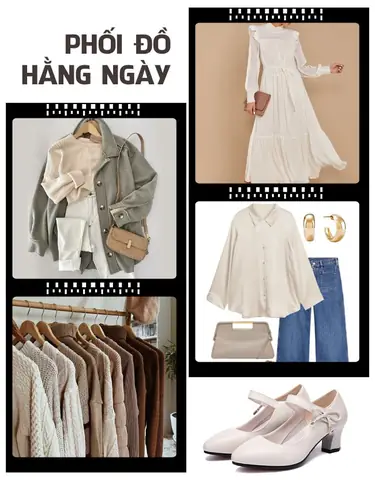 Hướng dẫn phối giày cao gót với đầm xòe màu đen chuẩn đẹp