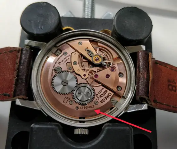 2.1. Check số seri đồng hồ Omega ở đâu?