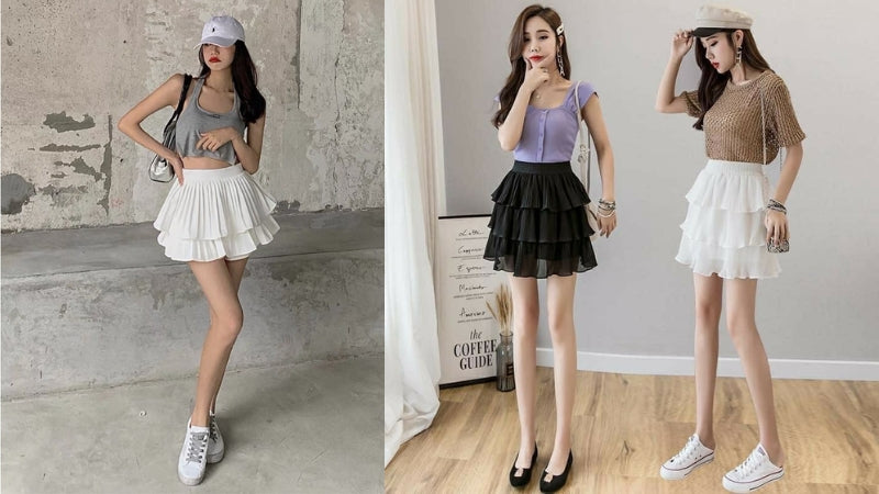 Chân váy xếp ly ngắn đi giày gì: Nên ưu tiên chọn mẫu giày phù hợp để mix cùng chân váy