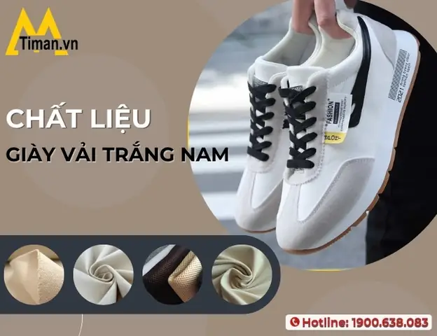 Chất liệu giày trắng có hình chân chó: Lựa chọn nào bền đẹp?