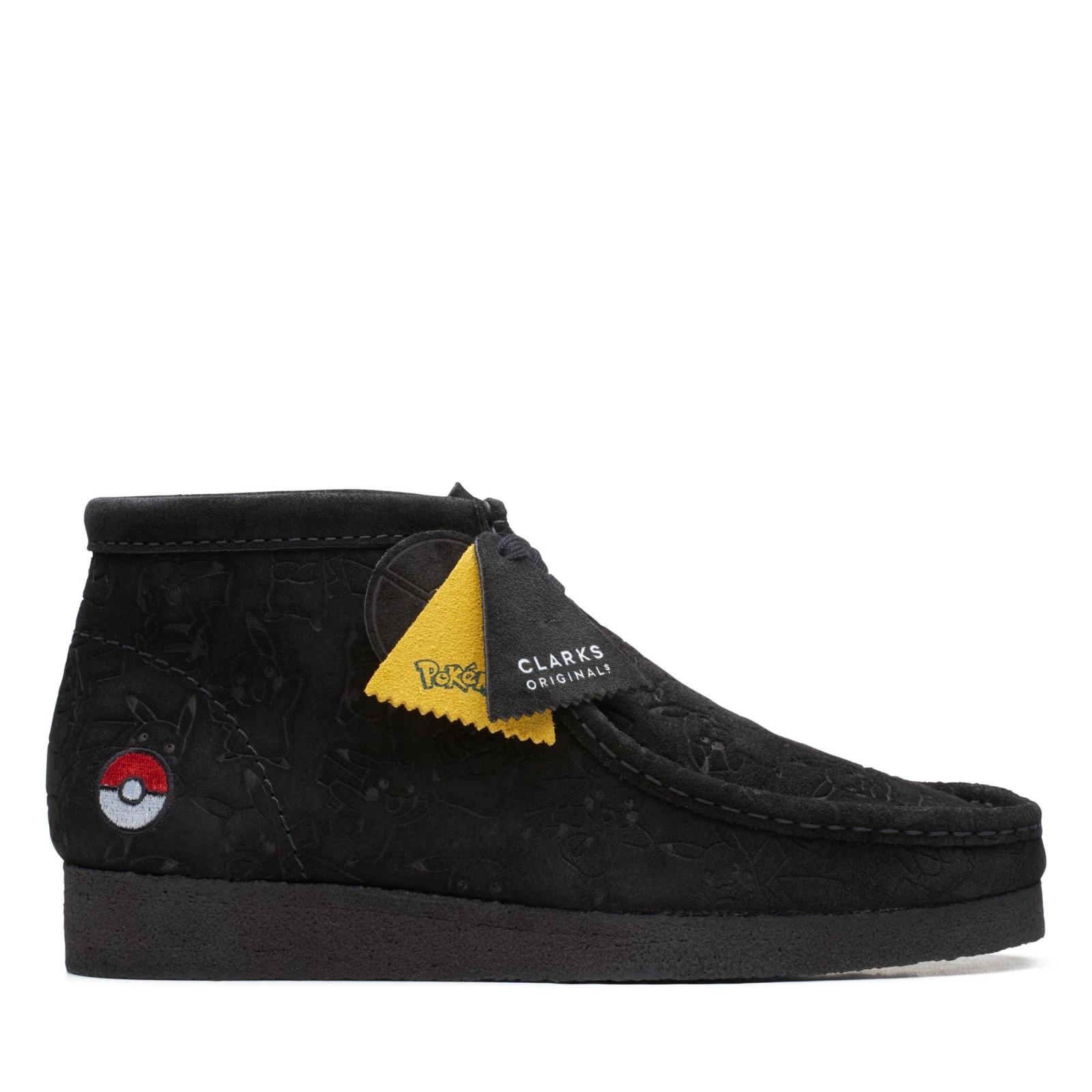 Clark Wallabee Pikachu cận cảnh