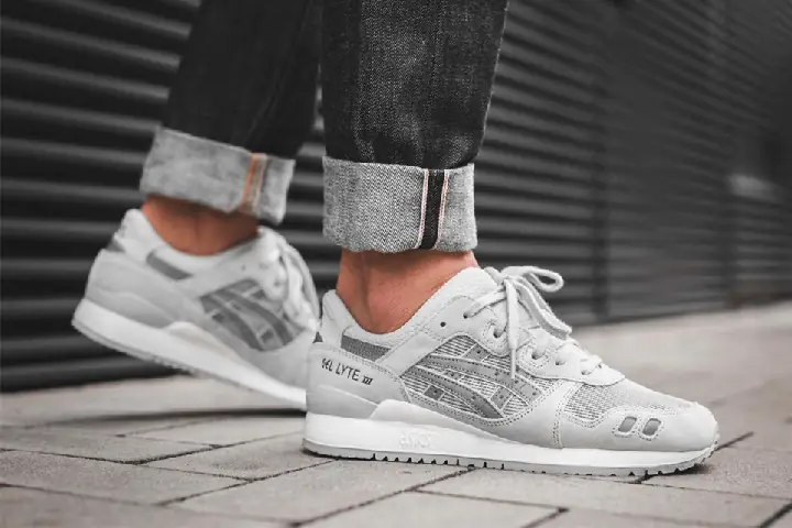 Giày Asics Nam Gel Lyte III Grey
